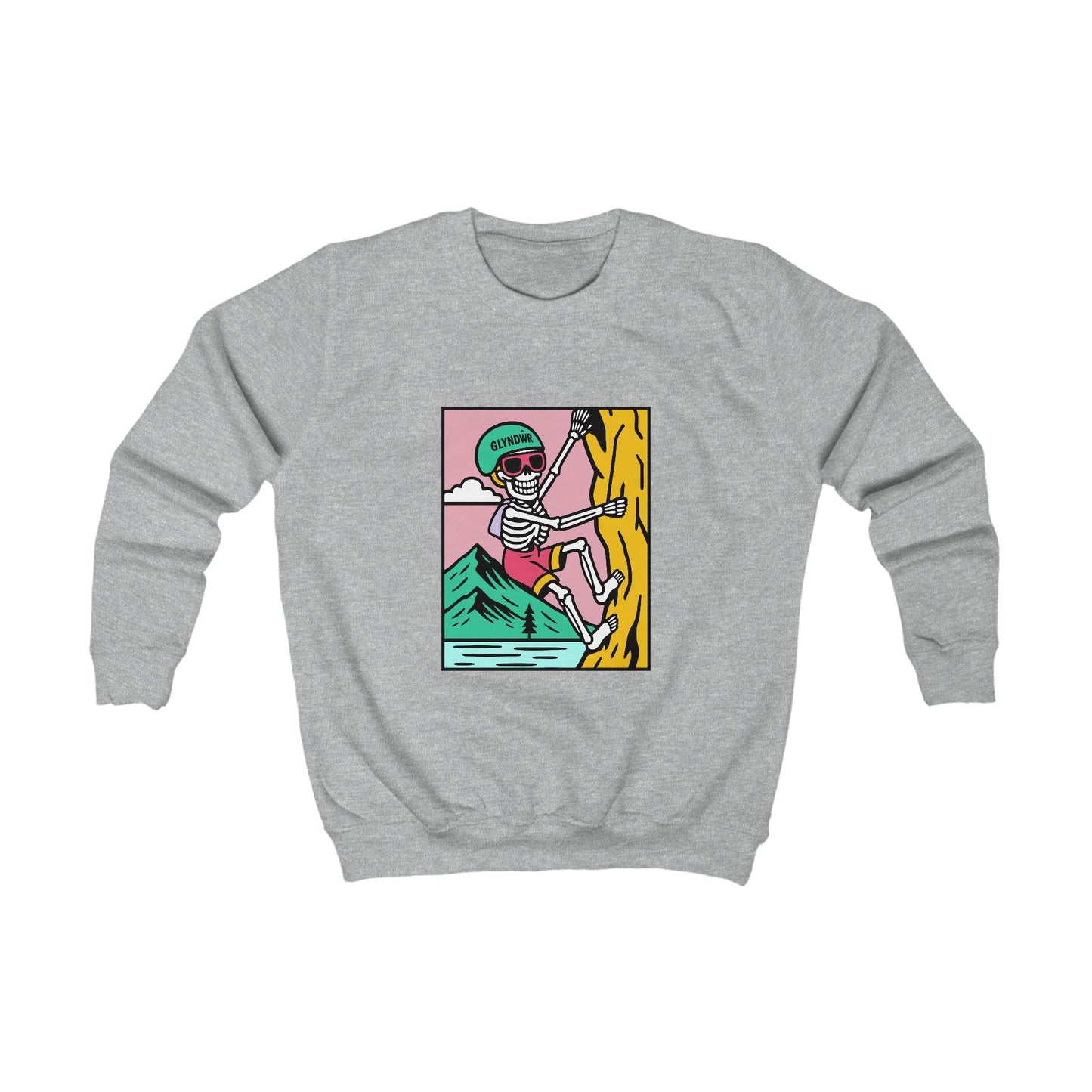 Kids Skeleton Glyndŵr Jumper - Rock Climbing Design