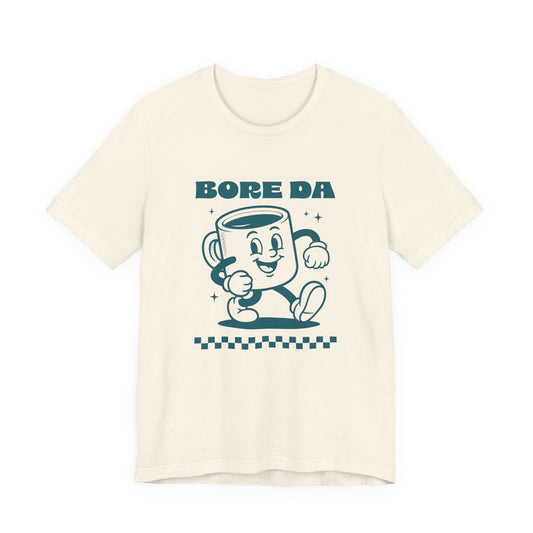 Retro Bore Da Coffee Tee (Unisex)
