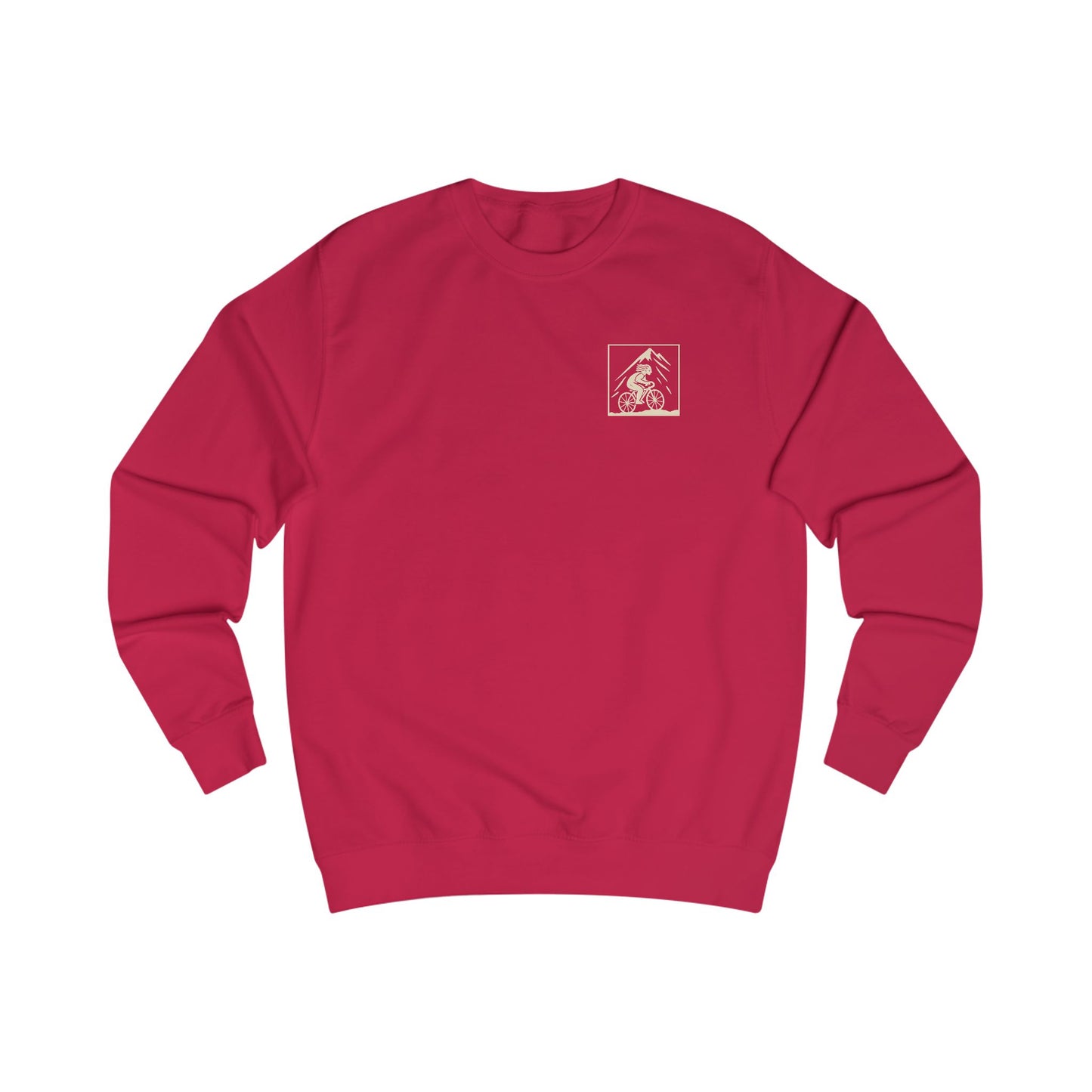 'Gogledd Cymru' Cycling Unisex Sweatshirt - 'Barod Am Y Daith'
