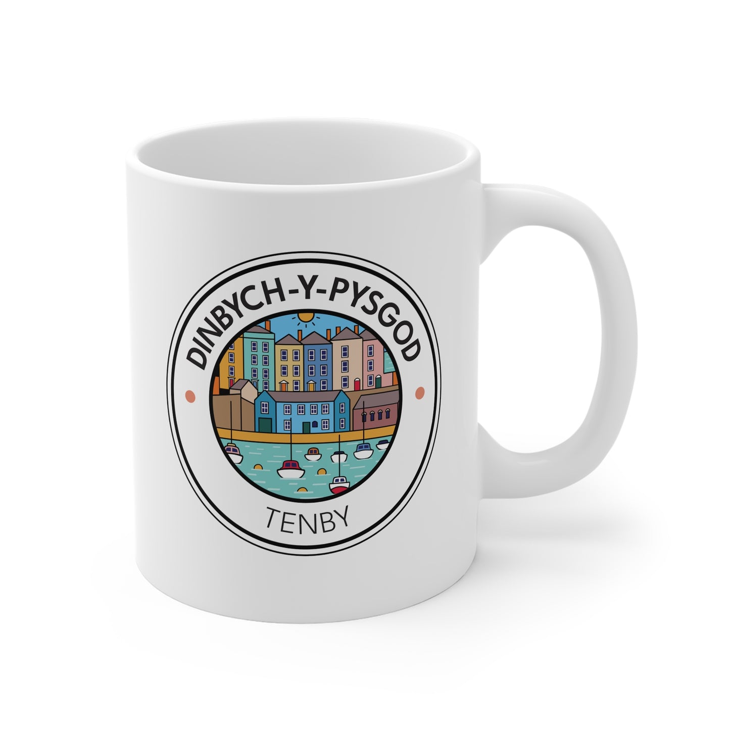 Tenby Harbour Mug — Dinbych-y-Pysgod