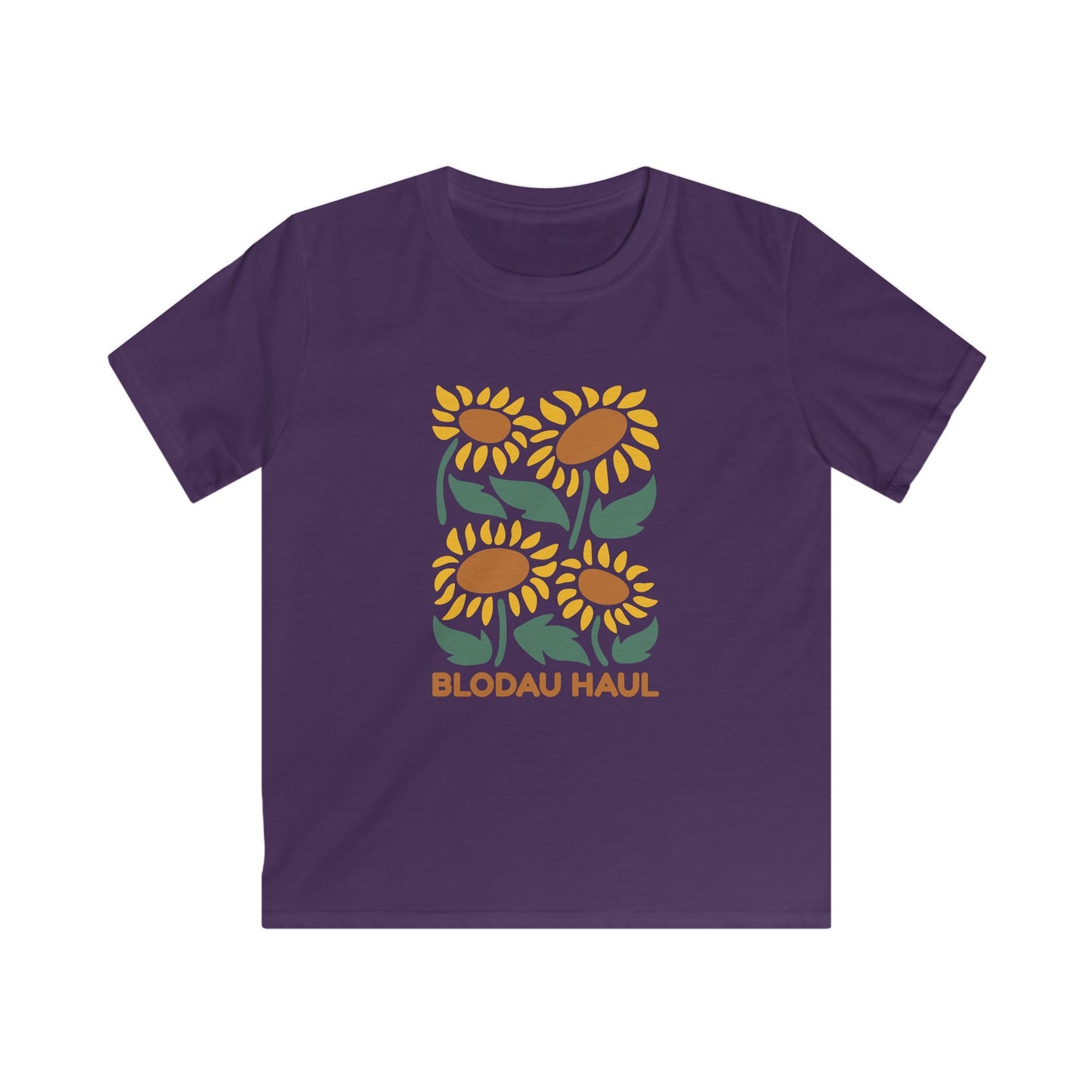 "Blodau Haul" Kids Sunflower T-shirt