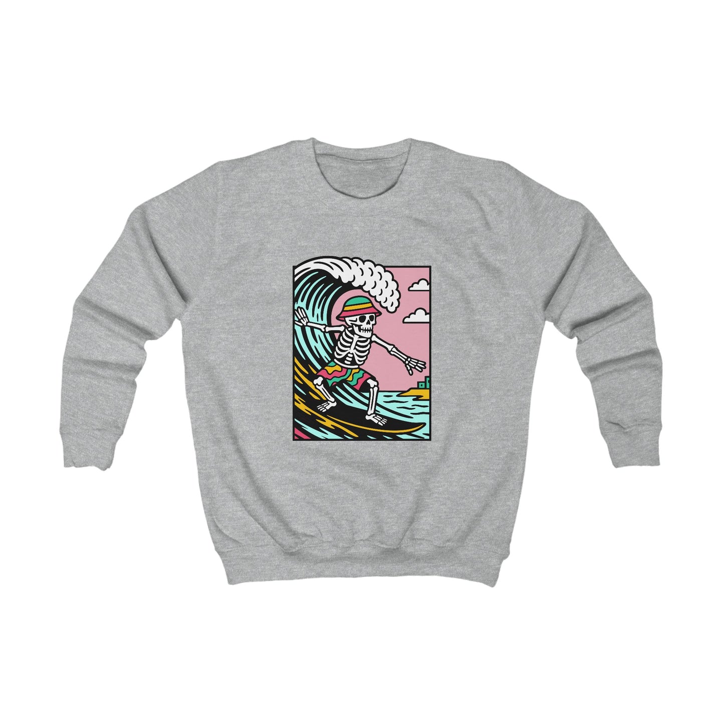 Kids Skeleton Glyndŵr Jumper — Surfing Design