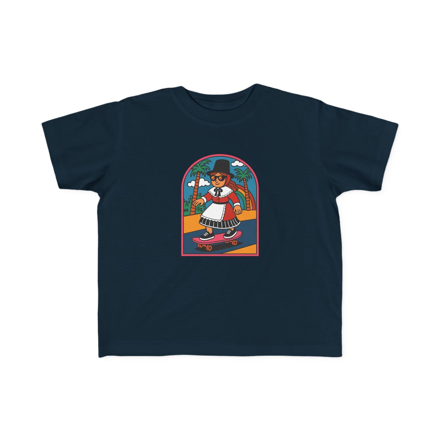 Toddler Welsh Skateboard T‑Shirt