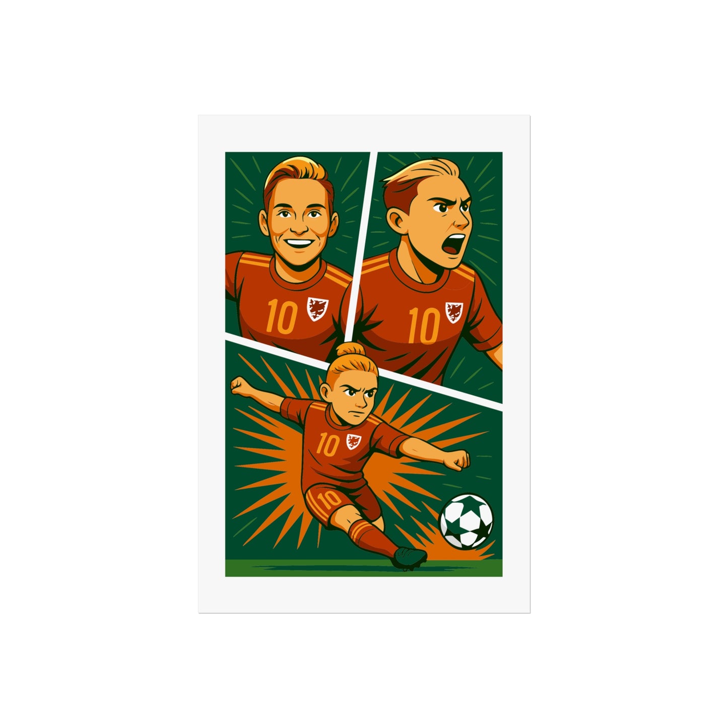 Jess Fishlock Fine Art Poster
