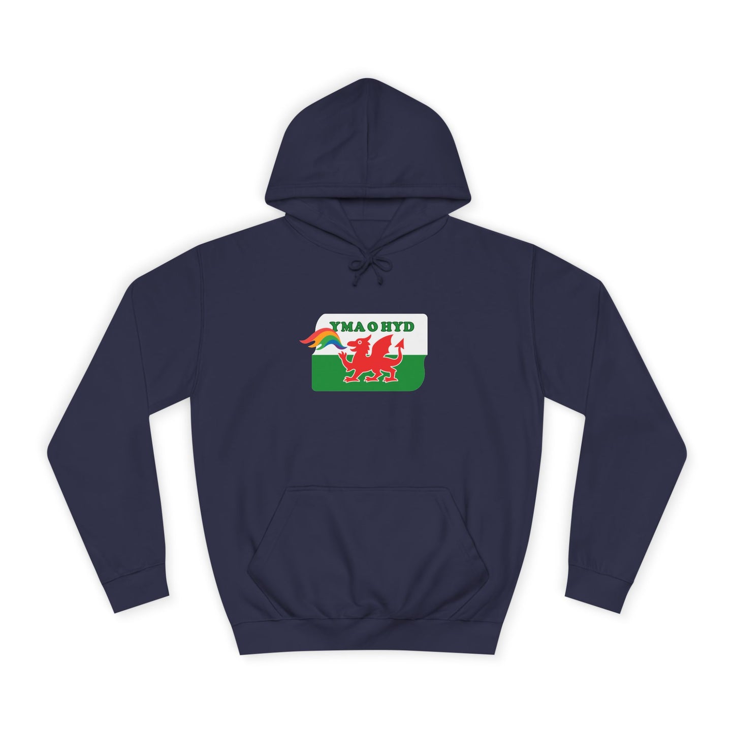 Pride Welsh Flag Hoodie (Unisex) - Yma O Hyd