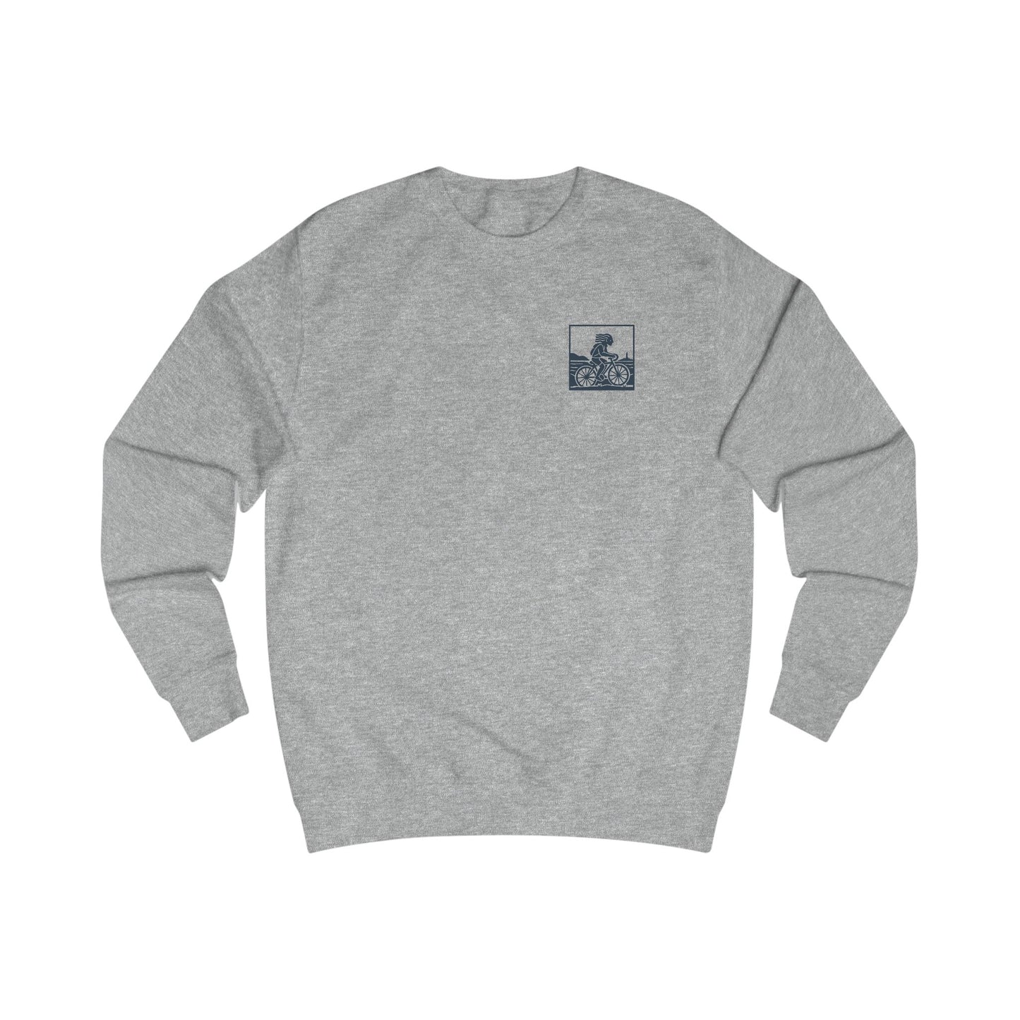 West Wales Cycling Unisex Sweatshirt (Double Sided) - 'Barod Am Y Daith'