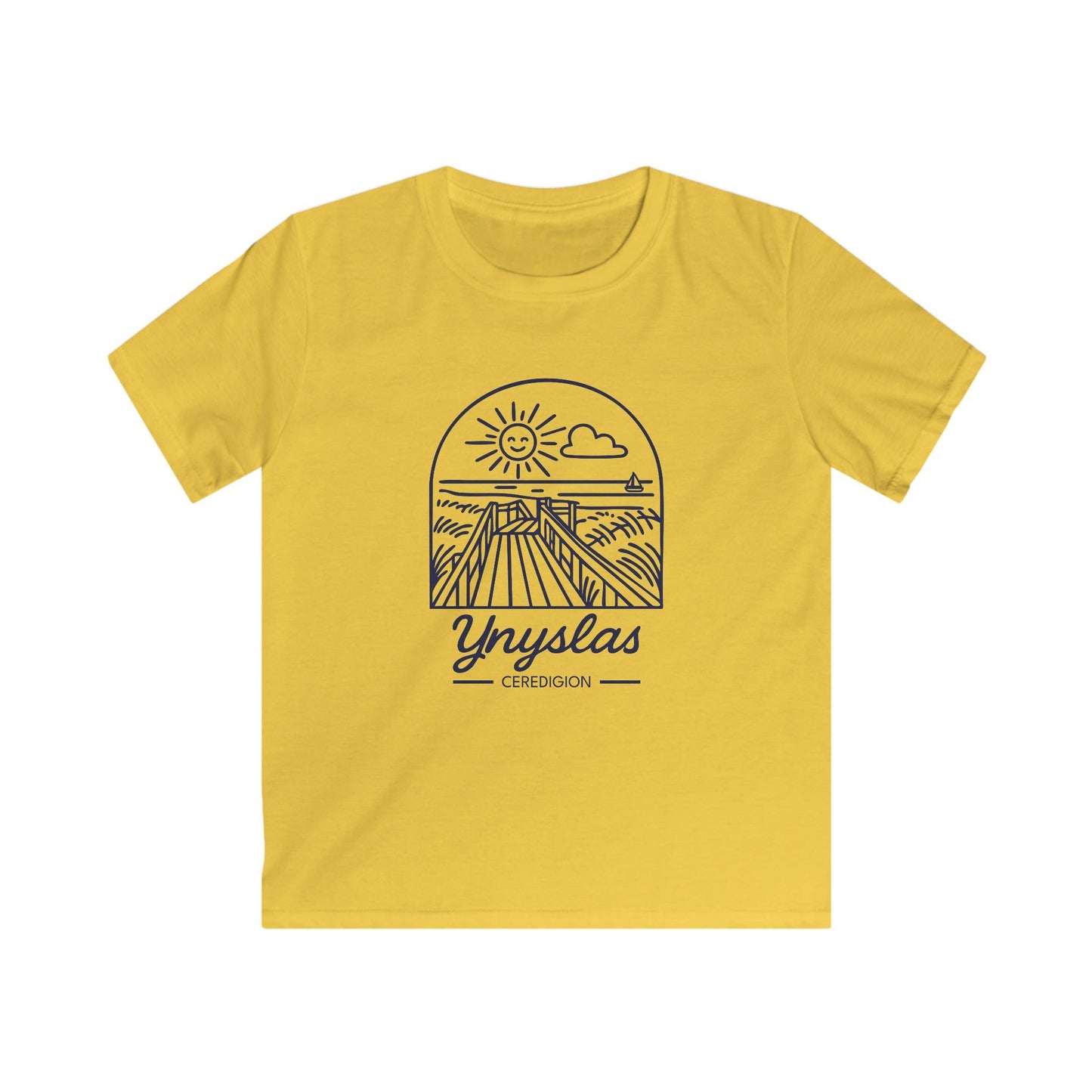 Kids Tee - 'Ynyslas' Coastal Sunset T-Shirt for Children