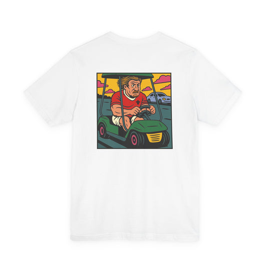 Life in the Fast Lane - Vintage Andy Powell Golf Buggy Tee —Welsh Rugby T-Shirt