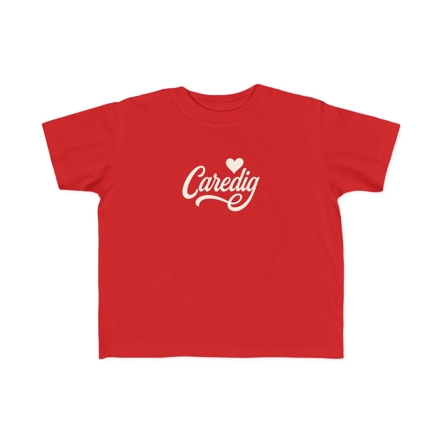 Toddler 'Caredig' Heart T-Shirt