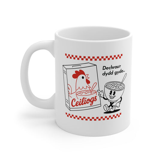 Ceiliogs Breakfast Mug