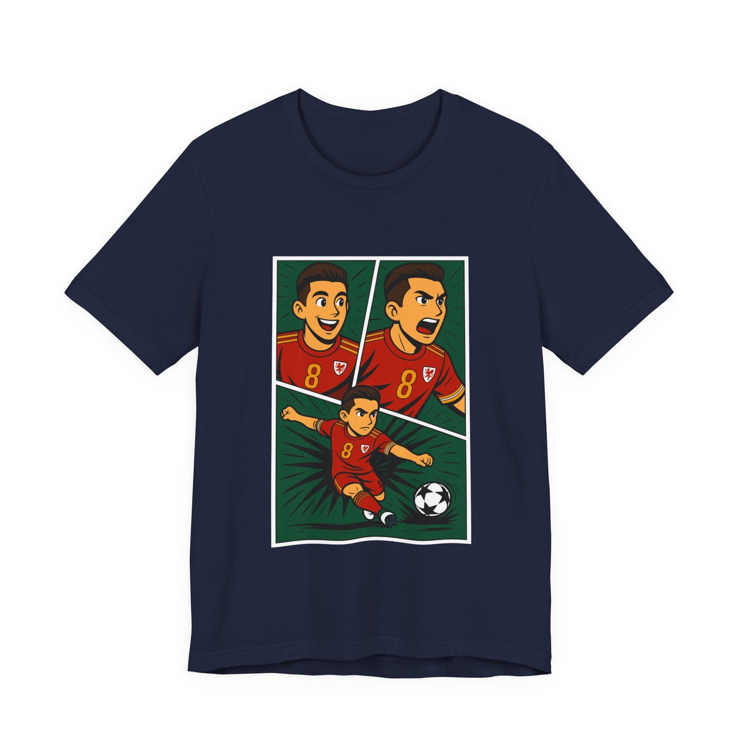 Harry Wilson Wales Football Graphic T-Shirt (Unisex)