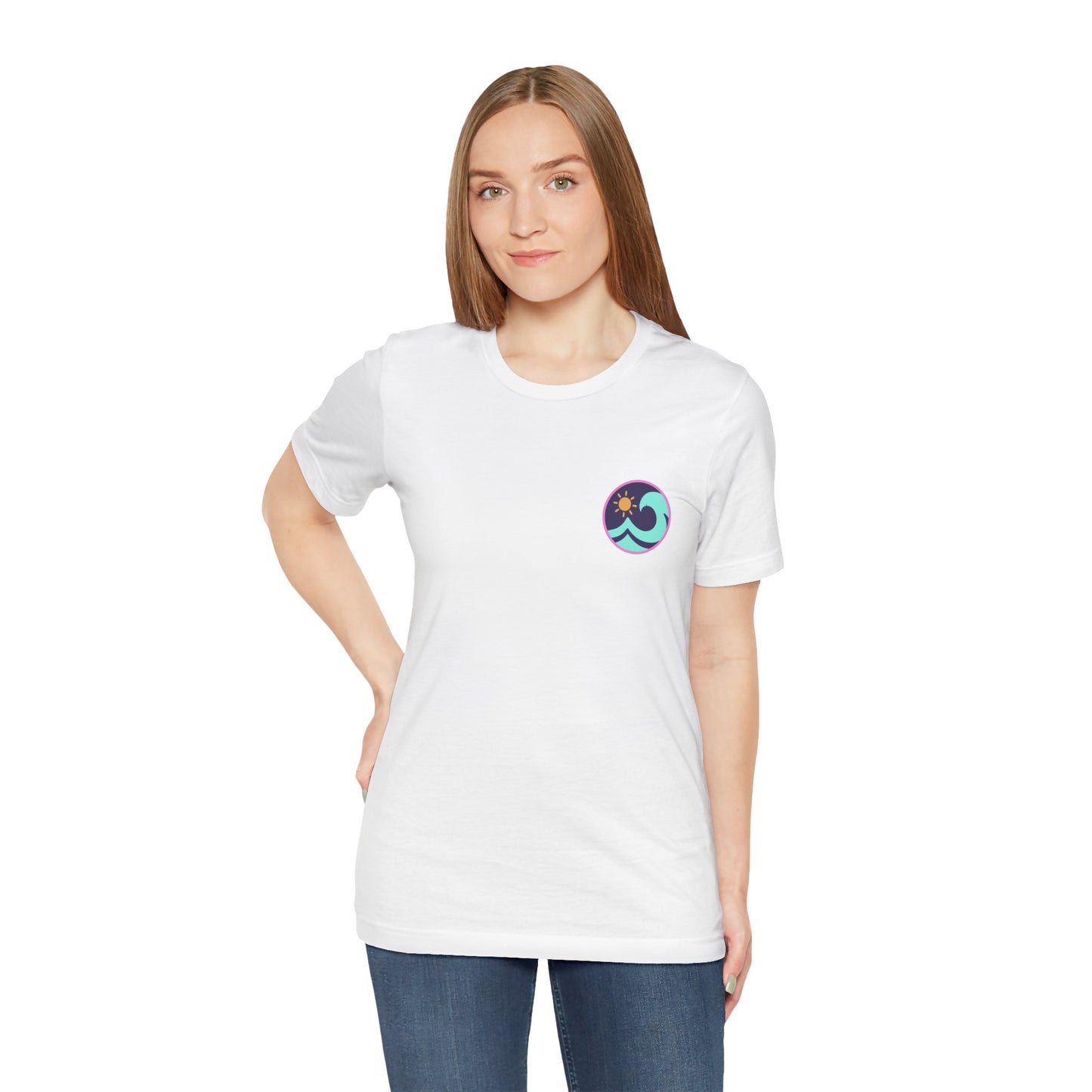 'Tonnau Mawr' - Welsh Surf UnisexTee (Double Sided)