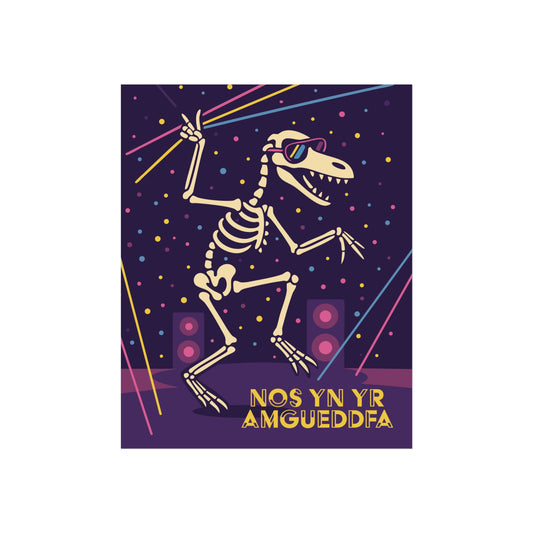 'Nos Yn Yr Amgueddfa' Fine Art Poster - Night In The Museum