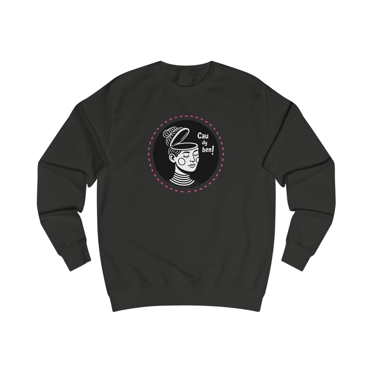 'Cau dy ben!' Graphic Unisex Crewneck