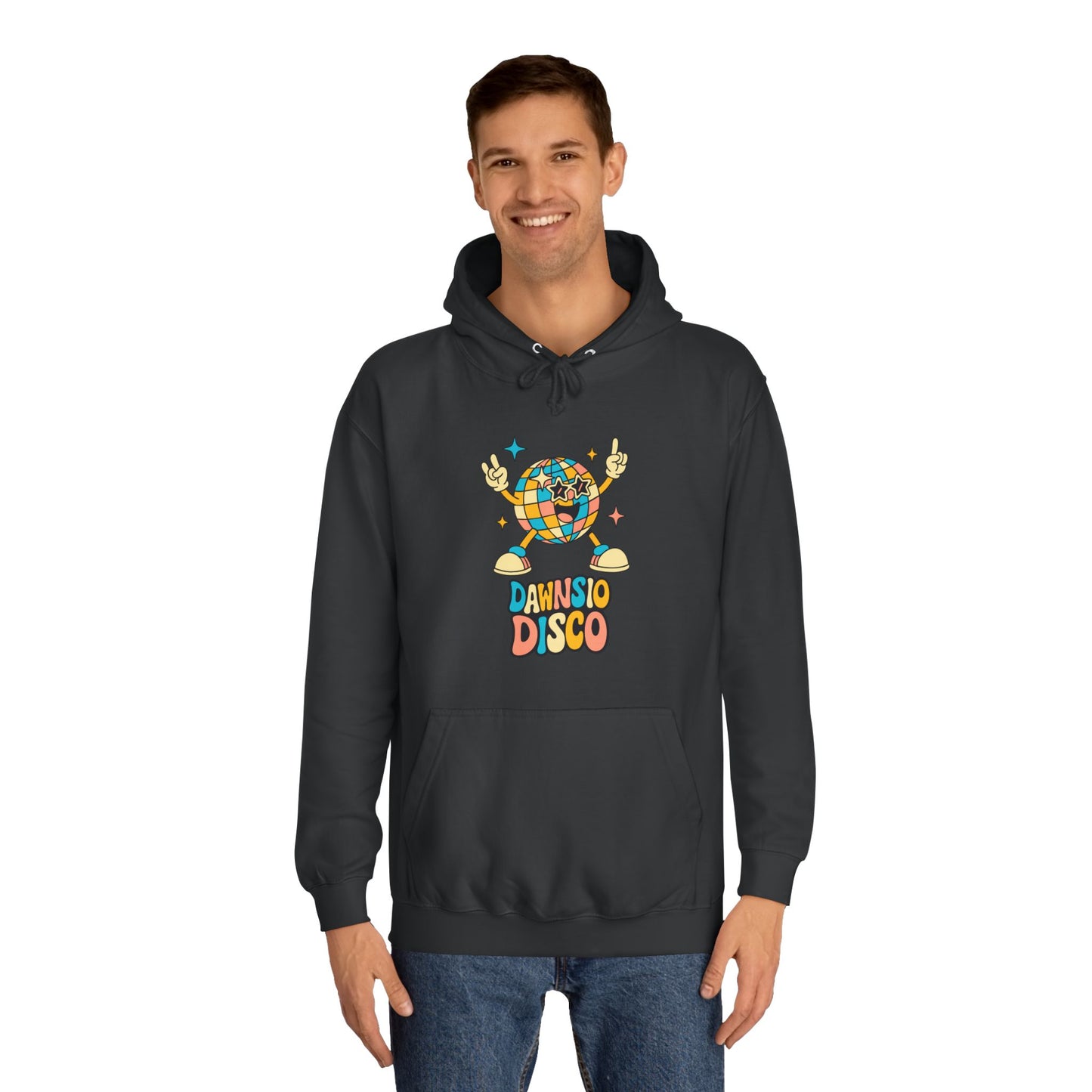 Retro Dawnsio Disco Unisex Hoodie