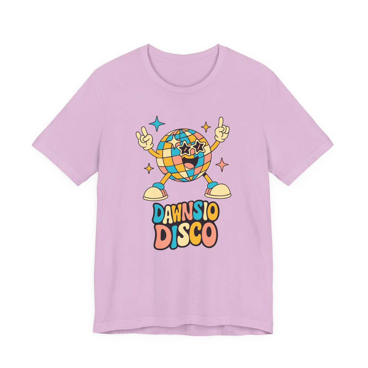 'Dawnsio Disco' Unisex T-Shirt - Retro Disco Ball Tee