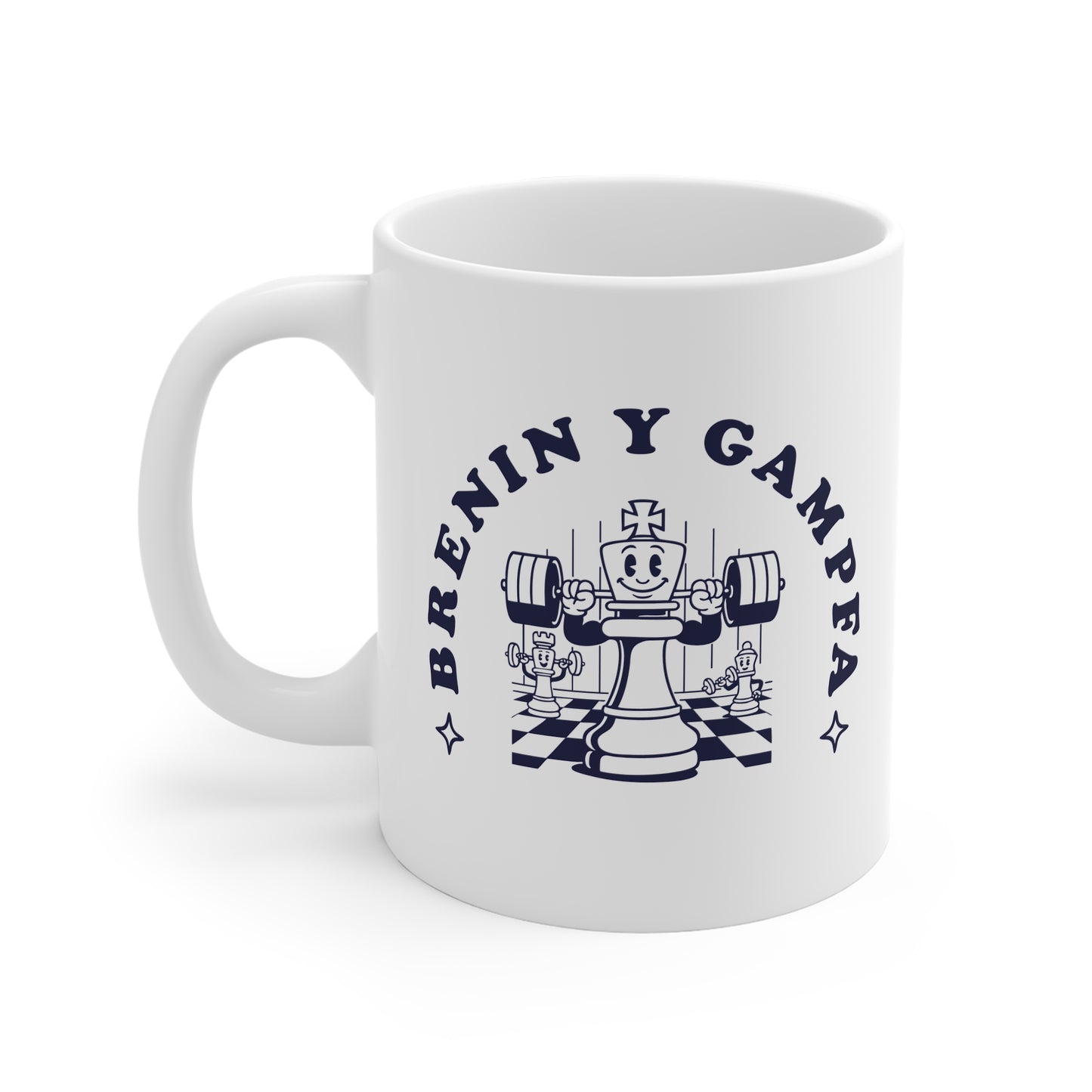 'Brenin y Gampfa' (King Of The Gym) Mug