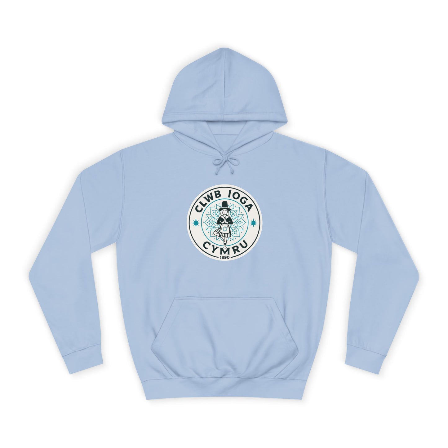 "Clwb Ioga Cymru" Vintage Unisex Hoodie