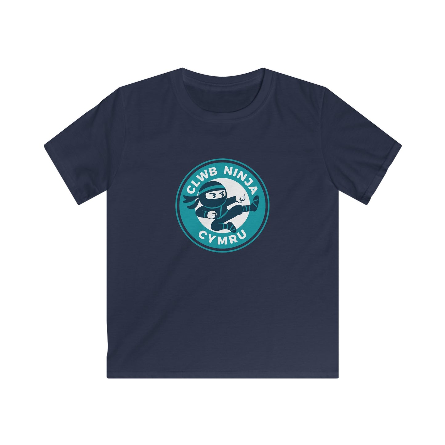 Kids Ninja T‑Shirt – Clwb Ninja Cymru - Cute Martial Arts Tee for Boys & Girls