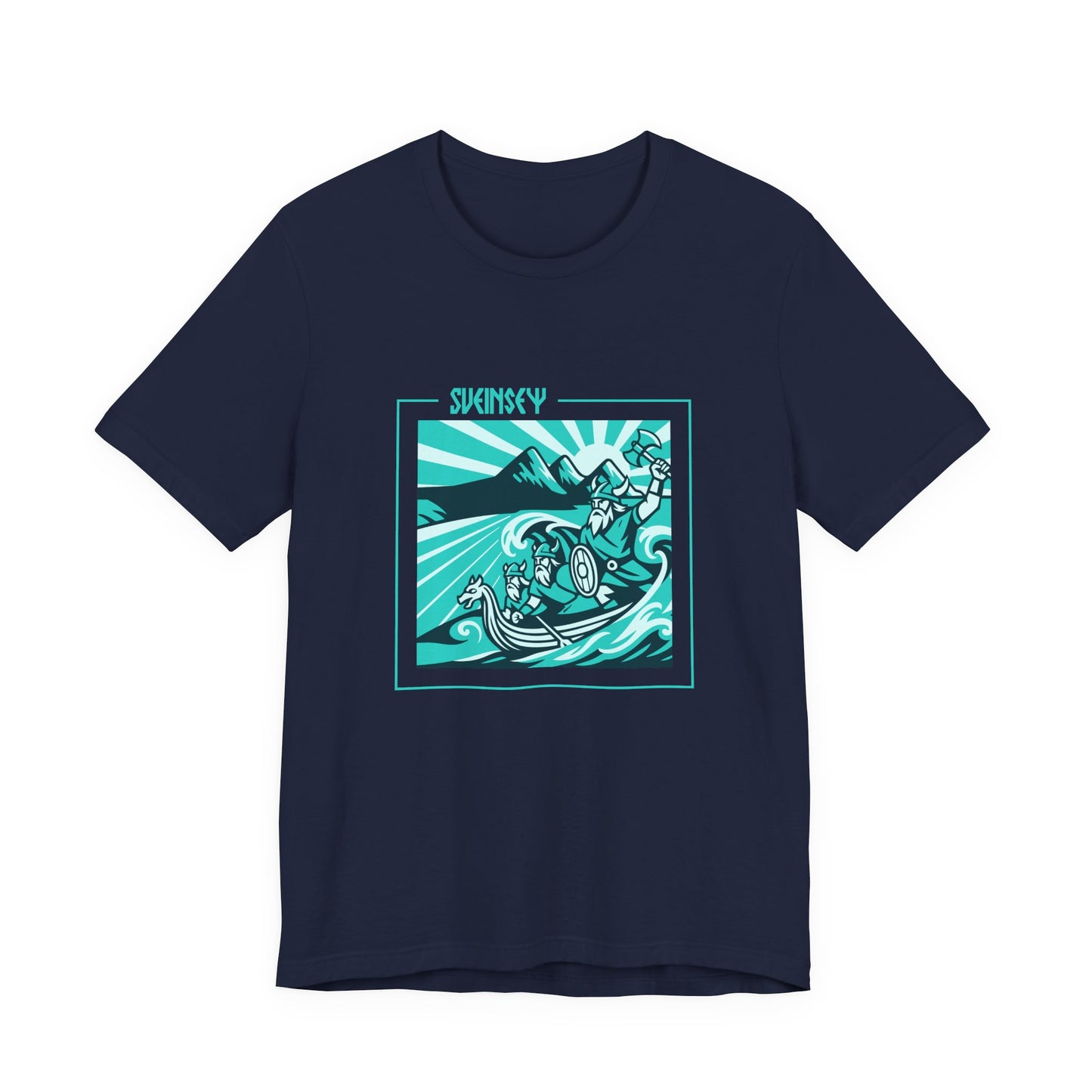 Sveinsey Viking Graphic Tee - Three Cliffs Swansea T-Shirt