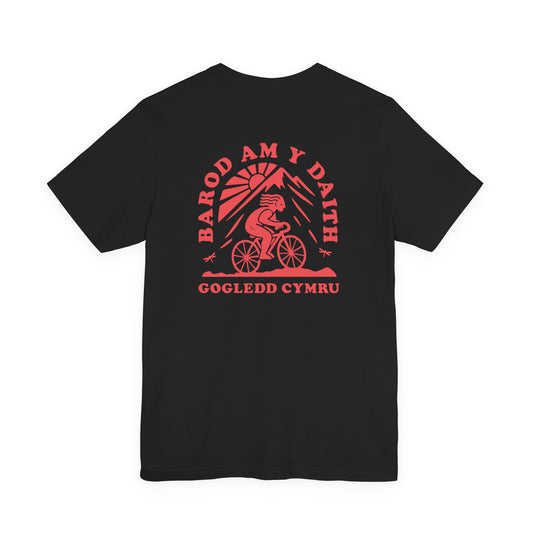 Gogledd Cymru Cycling Unisex Tee - 'Barod Am Y Daith'