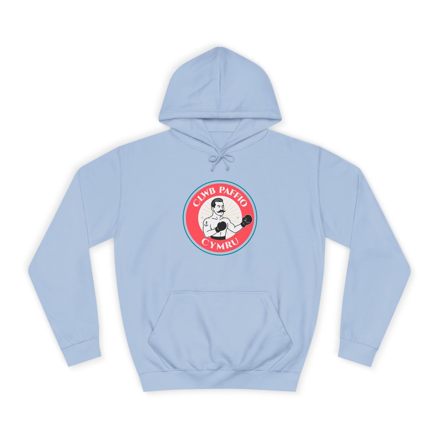 Clwb Paffio Cymru - Retro Boxing Unisex Hoodie