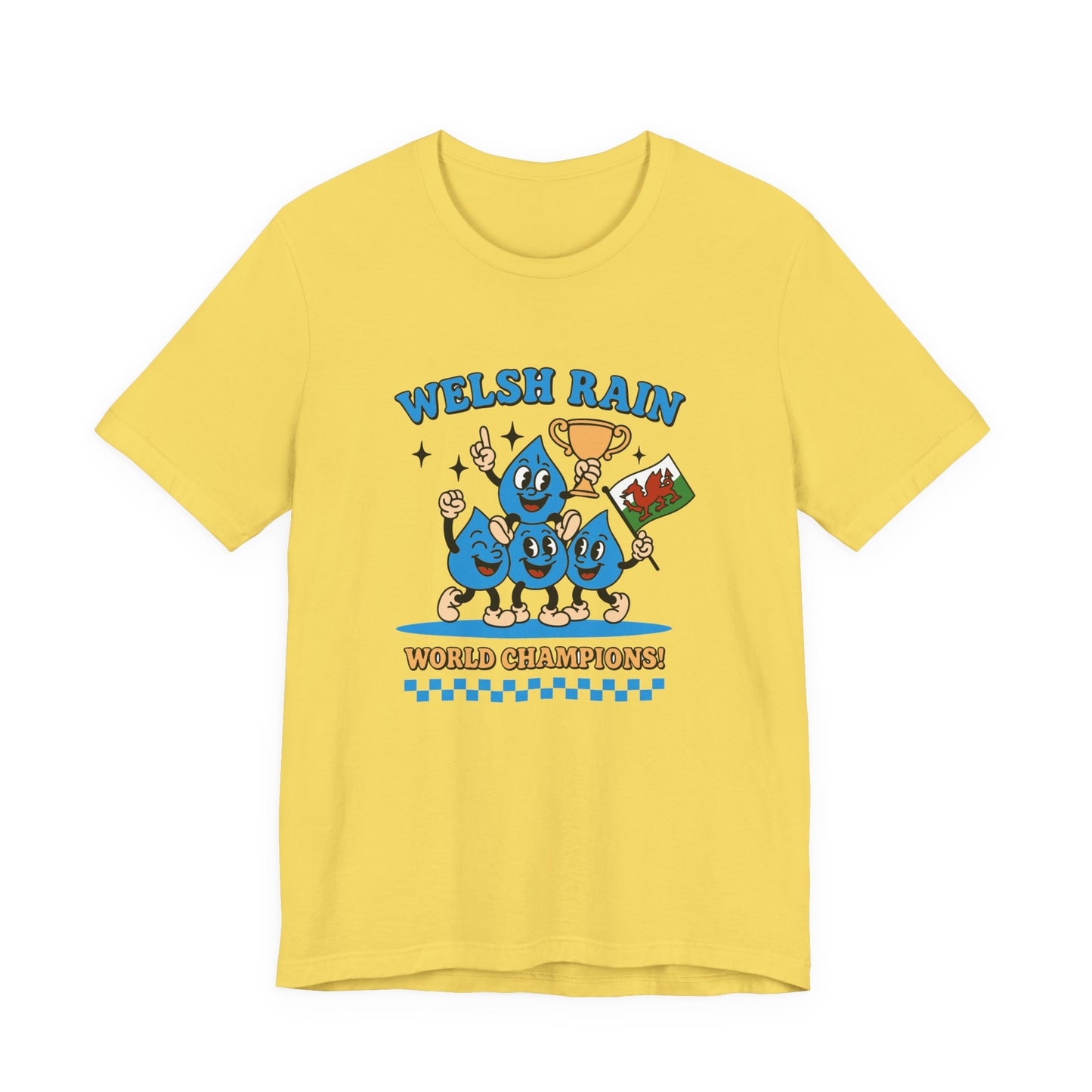 Welsh Rain World Champions - Retro Unisex T-Shirt