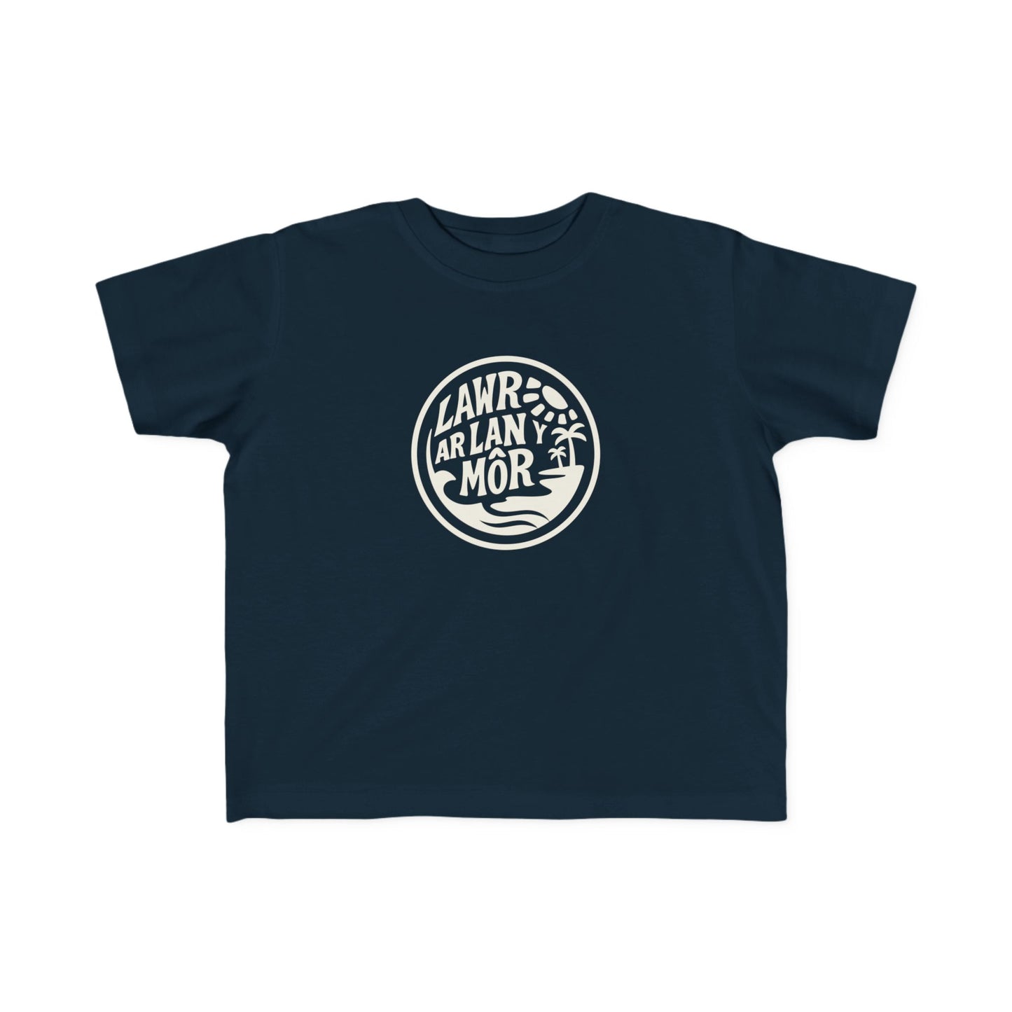 Toddler 'Lawr Ar Lan y Môr' Coastal T-Shirt