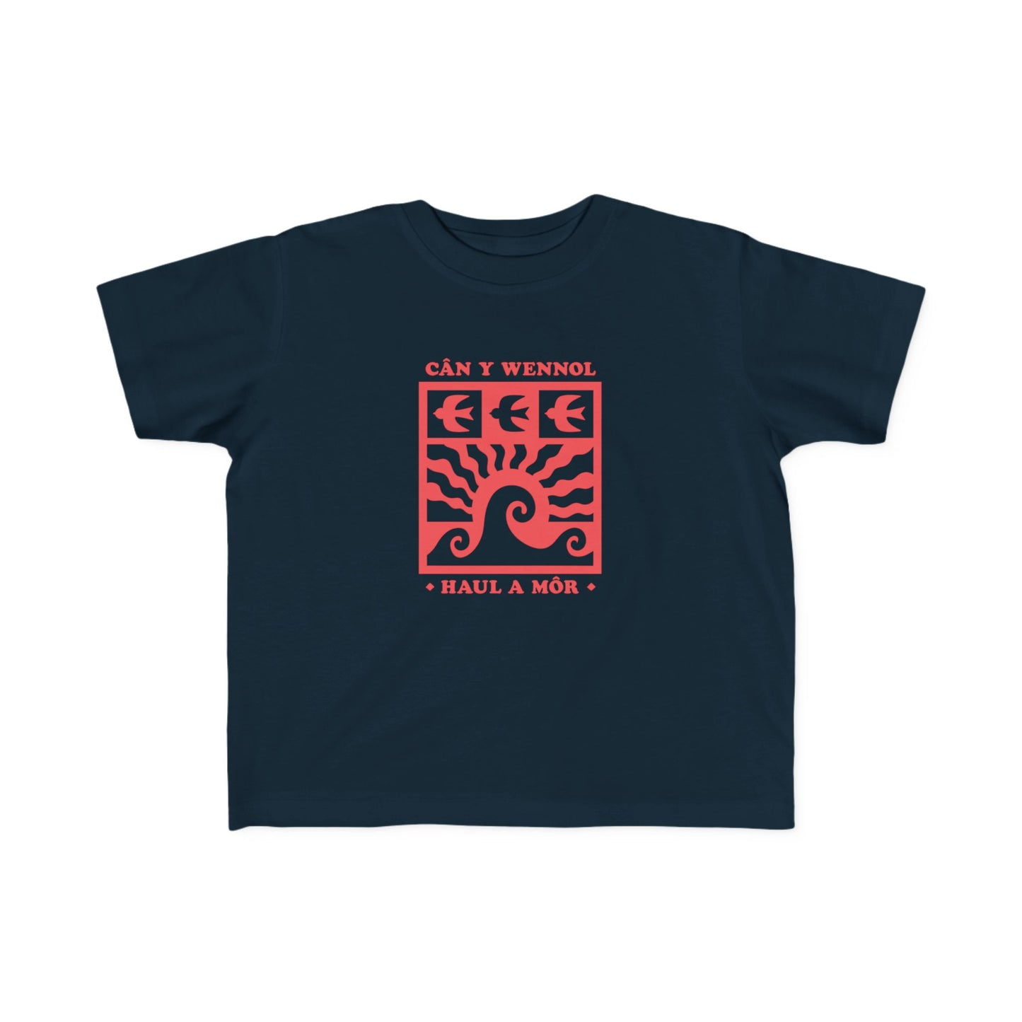 Retro Sun & Wave Infant T-Shirt - Cân Y Wennol