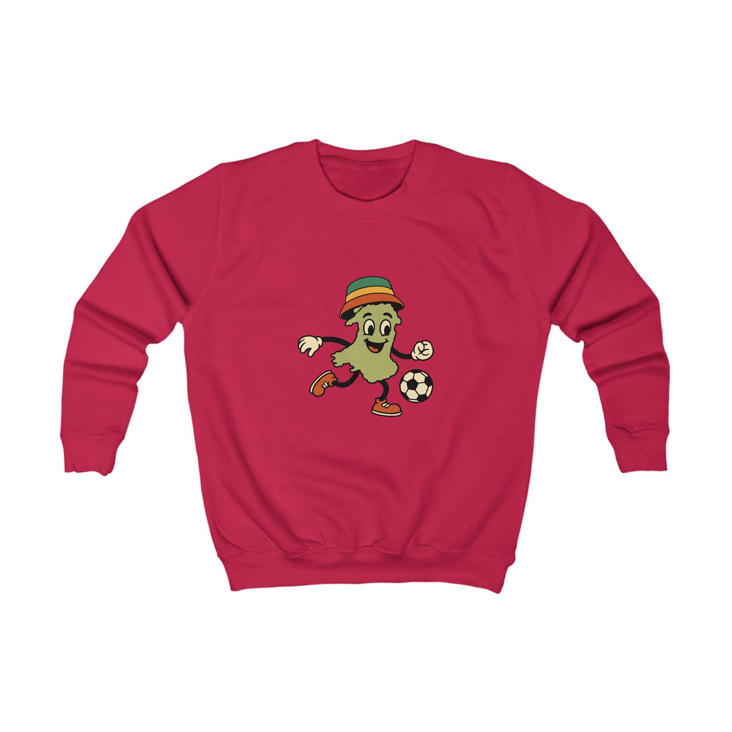 Kids Retro Wales Football Jumper