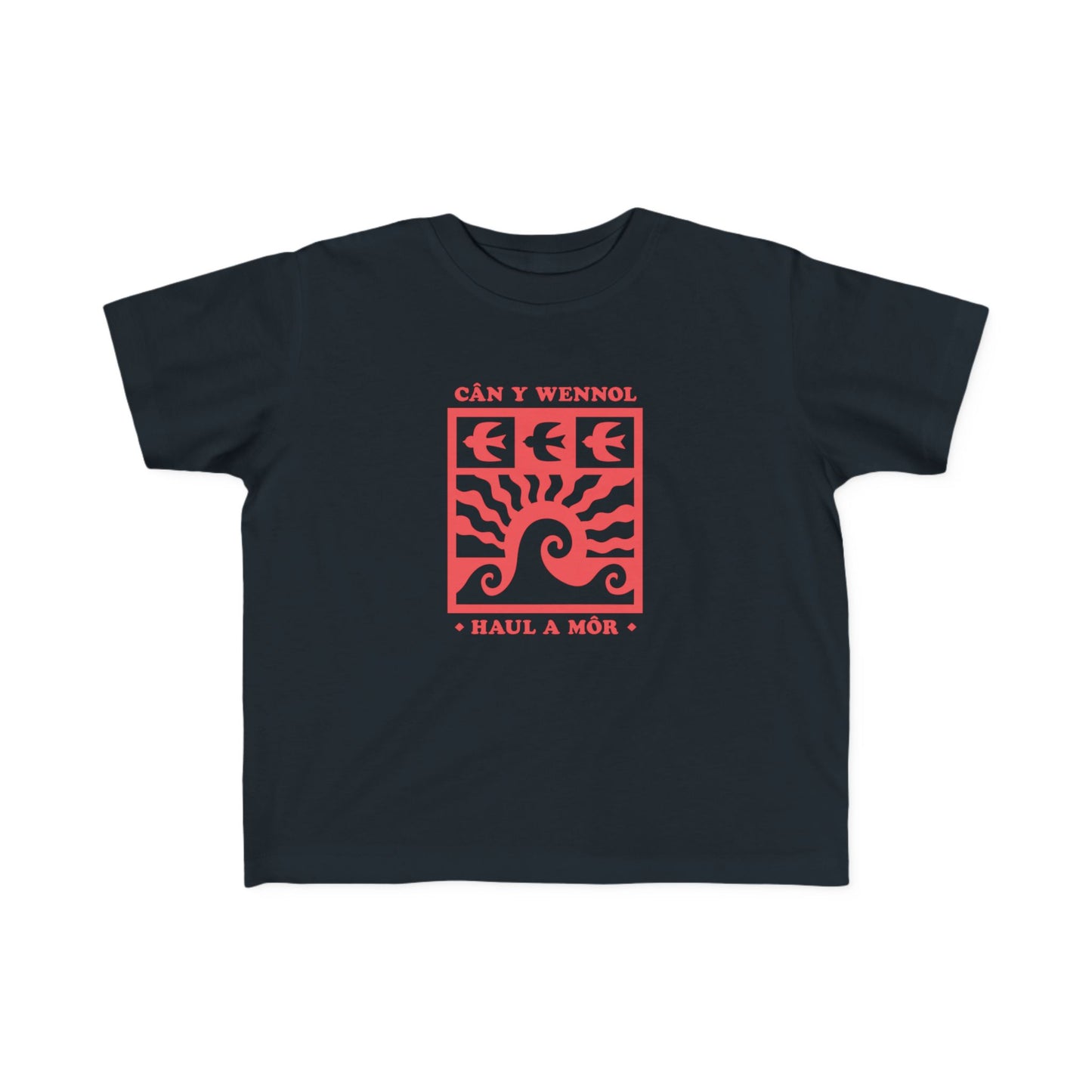 Retro Sun & Wave Infant T-Shirt - Cân Y Wennol