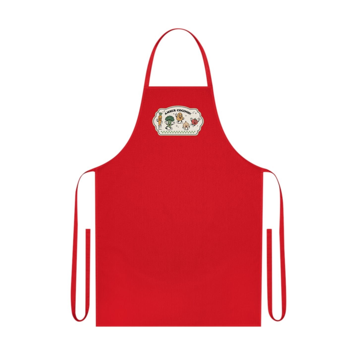 'Amser Cognio' Retro Welsh Cooking Apron