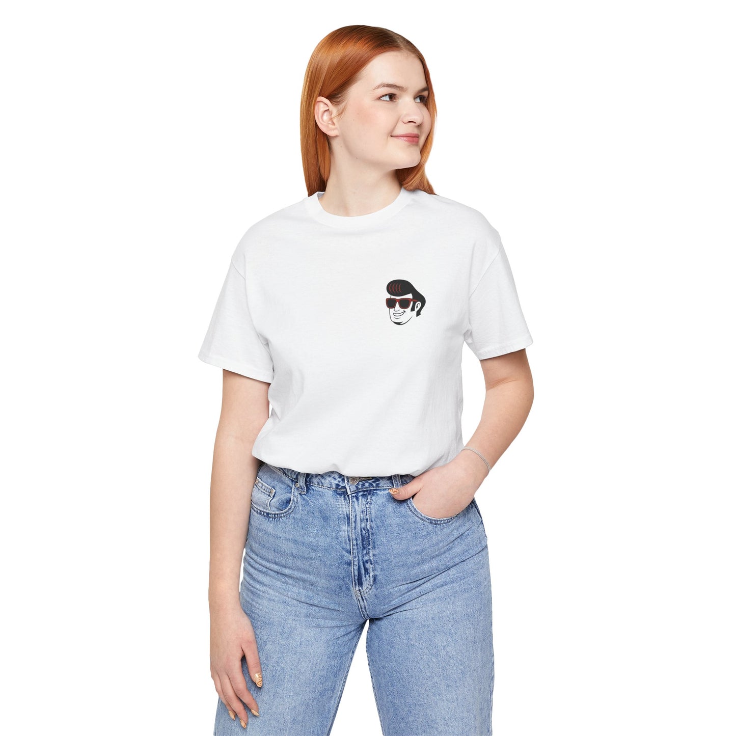 Double Sided Elvis Style Welsh Unisex T-Shirt (Unisex)