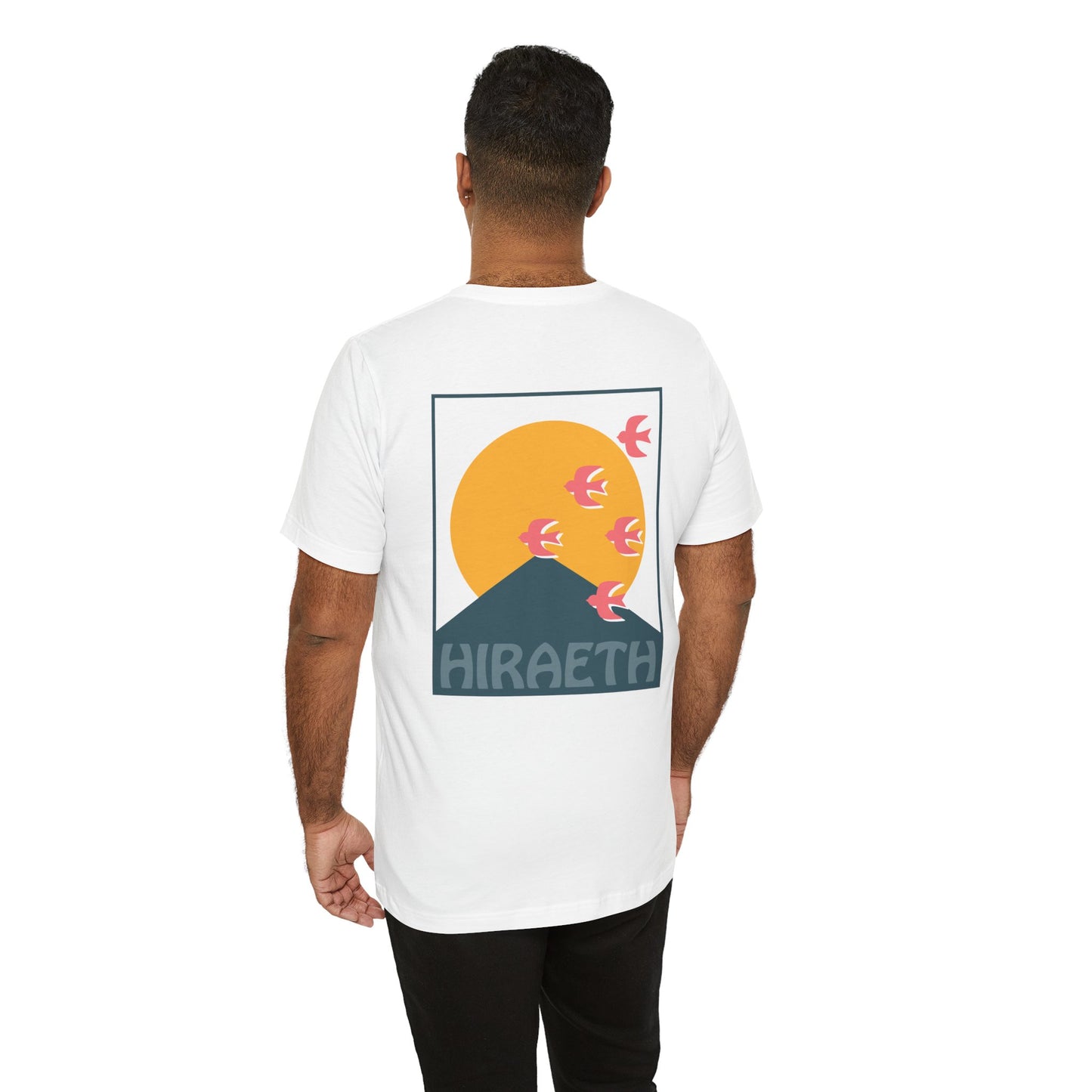 Hiraeth Yr Wyddfa Tee (Unisex) - Sunset & Swallows Double Sided T‑Shirt