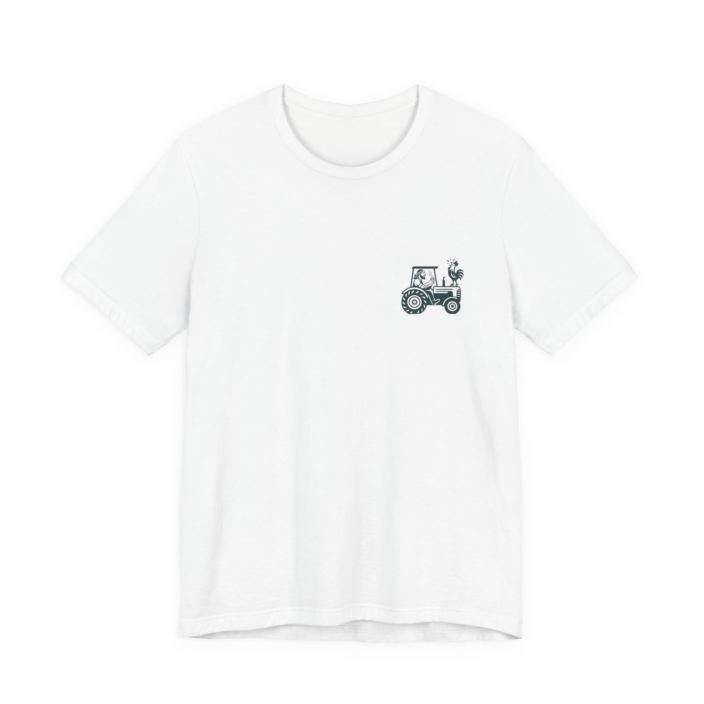 Coffi y Ffermwyr (Farmers Coffee) Unisex Tee - Double Sided