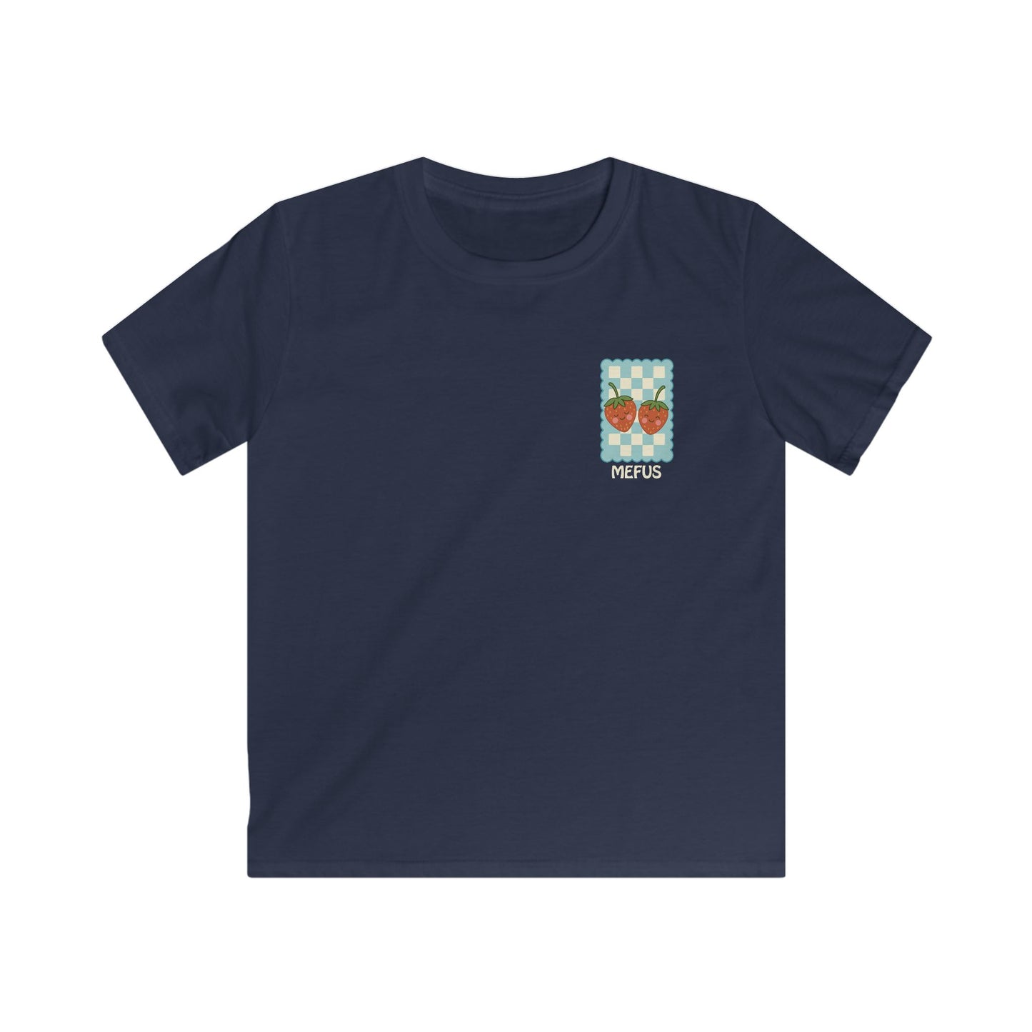 Retro Kids Mefus T-Shirt - Strawberry Tee