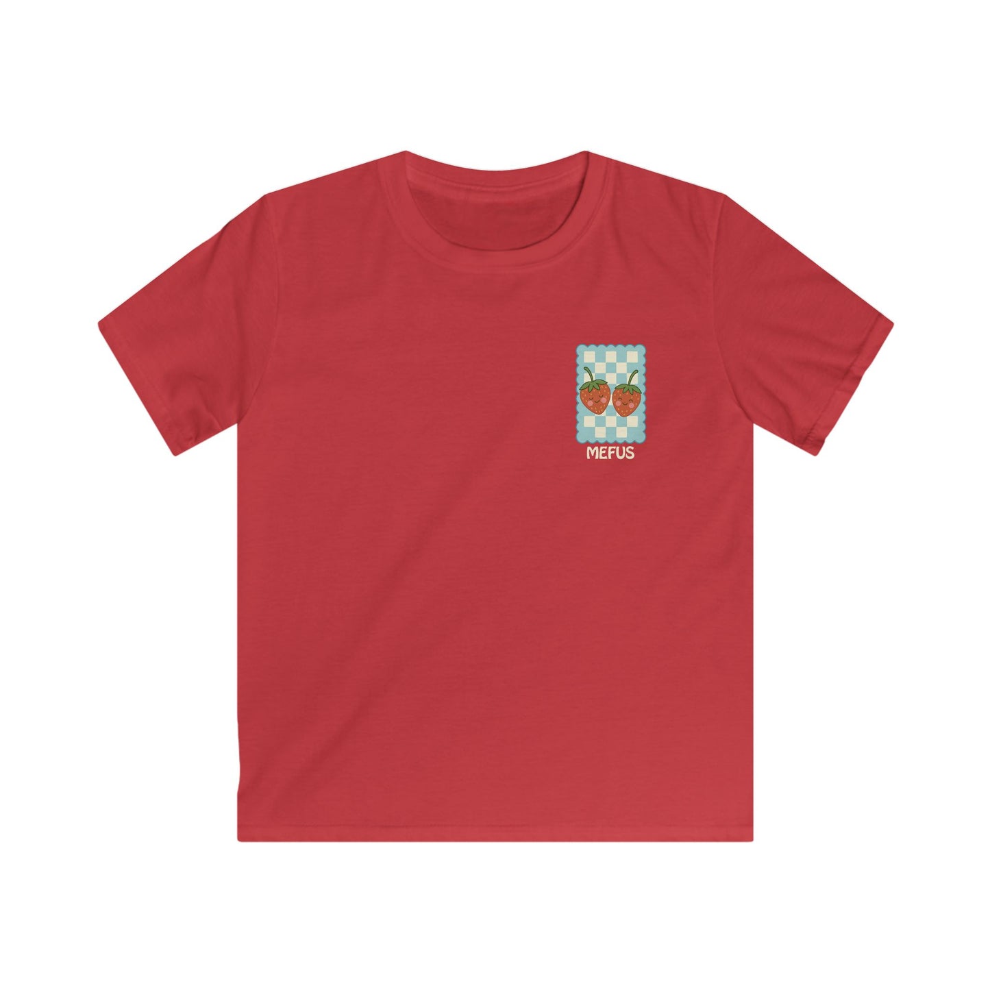 Retro Kids Mefus T-Shirt - Strawberry Tee