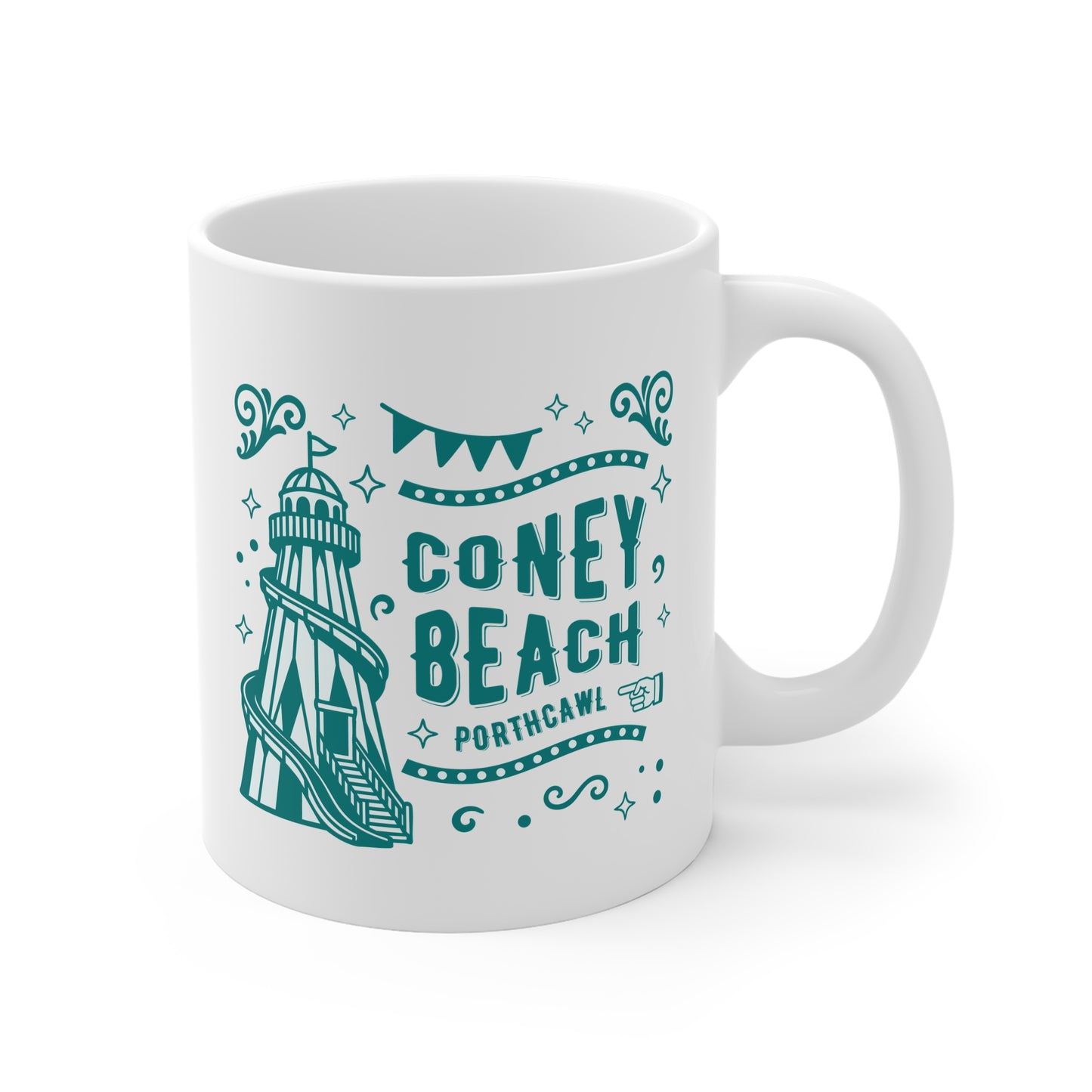 Coney Beach Vintage Mug