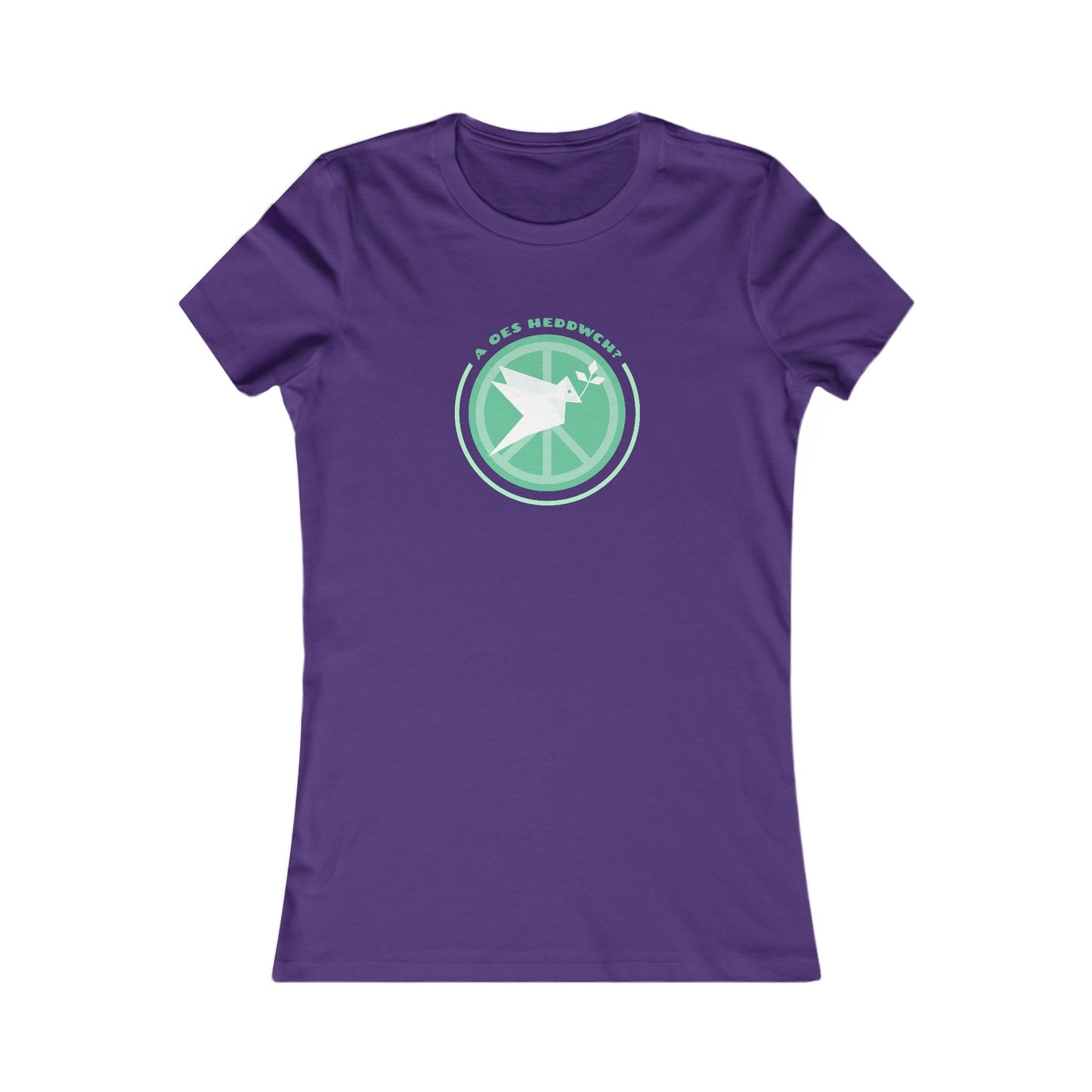 Women's 'A Oes Heddwch?' Tee