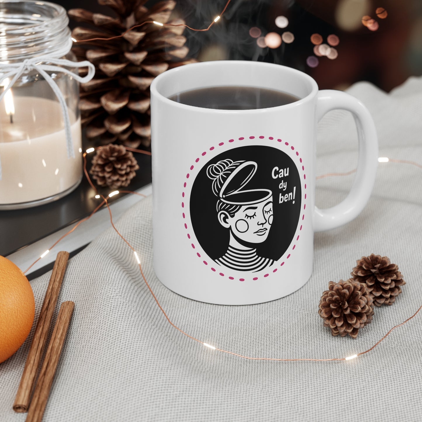 Cau Dy Ben! Mug — Shut Your Head!