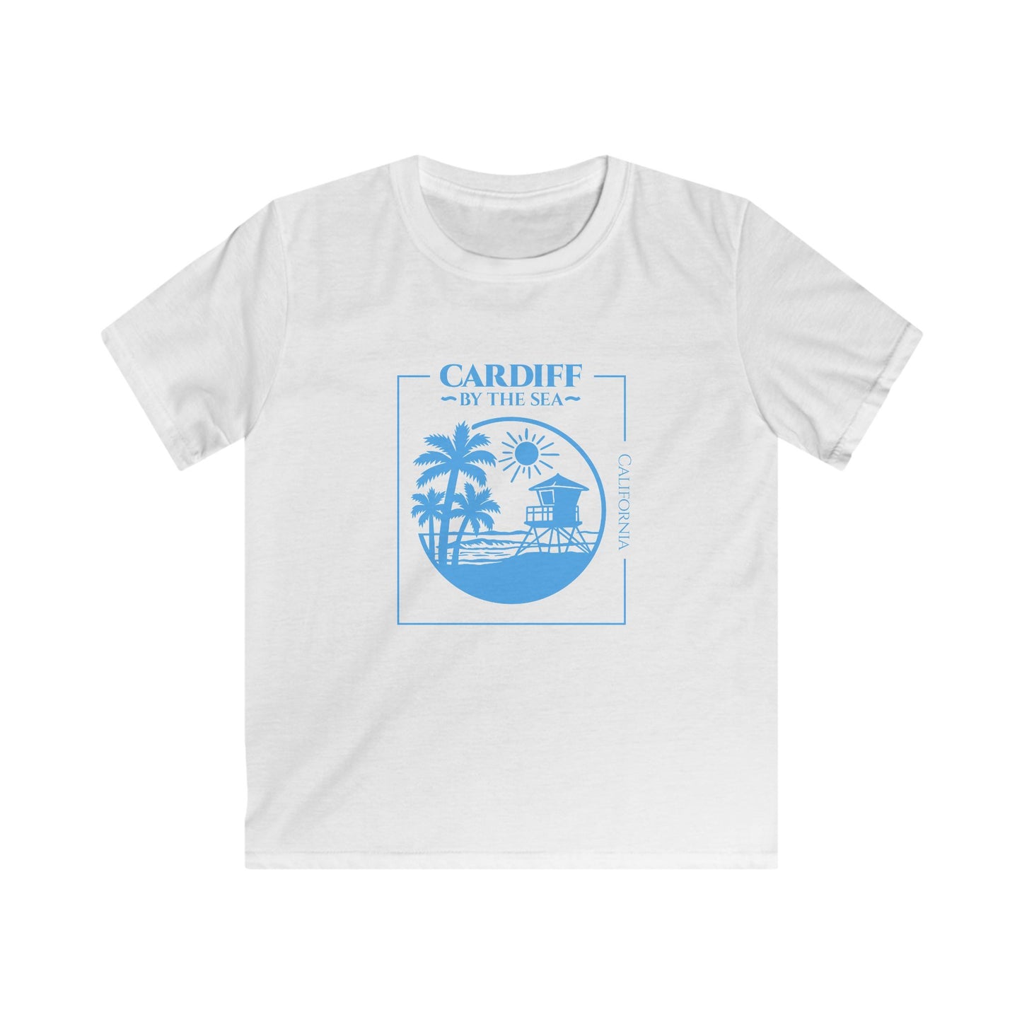 Kids Beach T-Shirt - "Cardiff by the Sea, California"