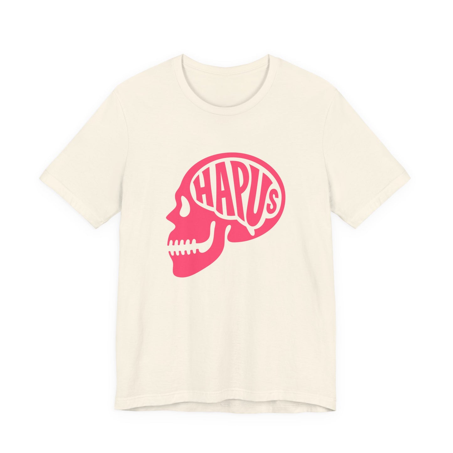 Hapus Skull Graphic Tee - Happy Brain Welsh T‑Shirt