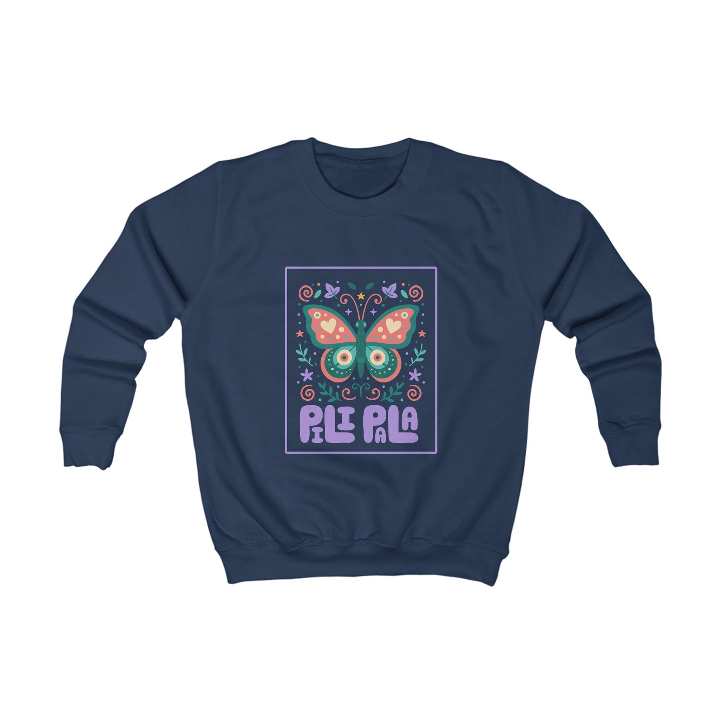 Kids Butterfly Sweatshirt 'Pili Pala'