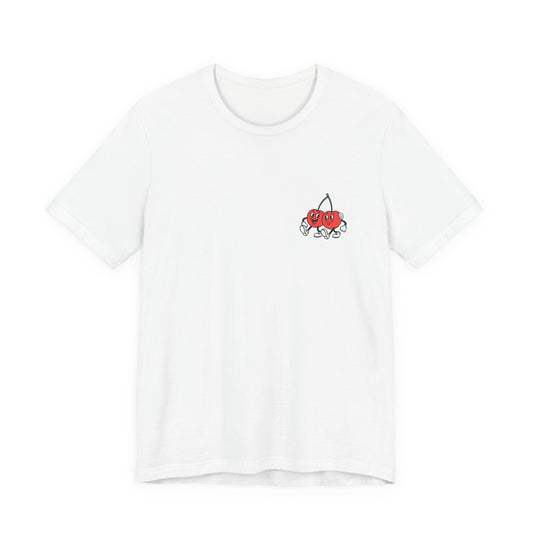 'Ceirios Trelew' Retro Cherries Patagonia Graphic Unisex Tee (Double Sided)