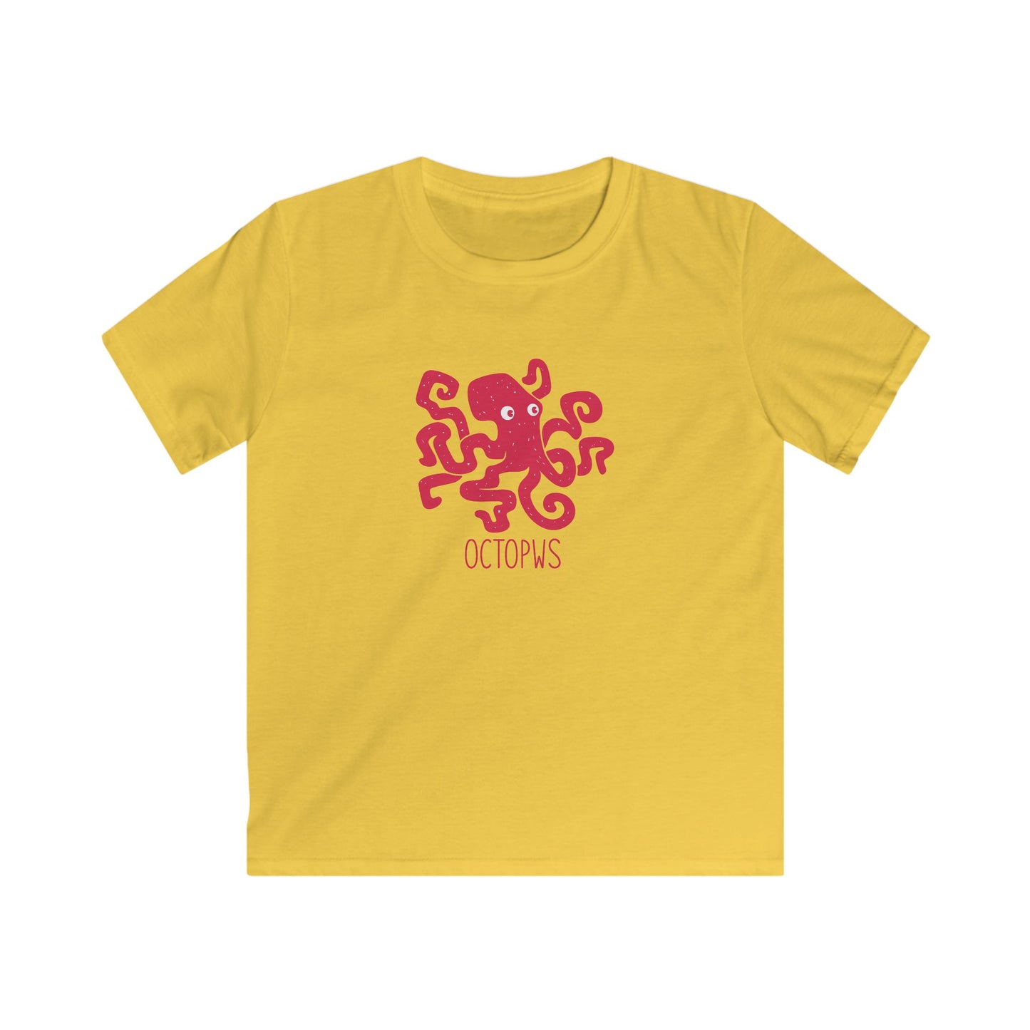 'Octopws' Welsh Kids Tee - Octopus Tee
