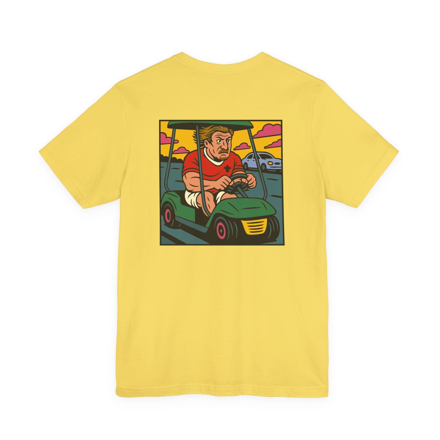 Life in the Fast Lane - Vintage Andy Powell Golf Buggy Tee —Welsh Rugby T-Shirt