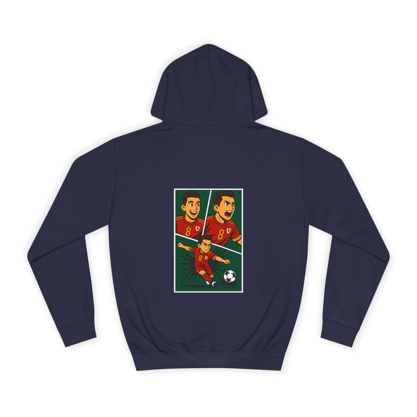 Harry Wilson Comic Book Style Unisex Hoodie (Double sided)