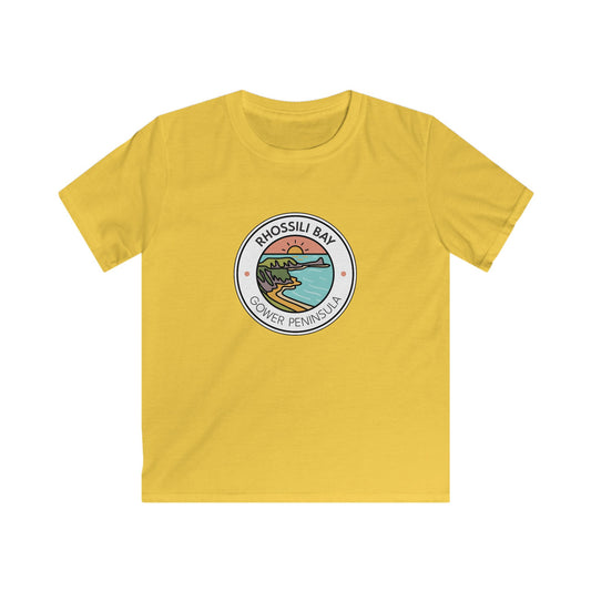 Kids 'Rhossili Bay' Vintage T-Shirt