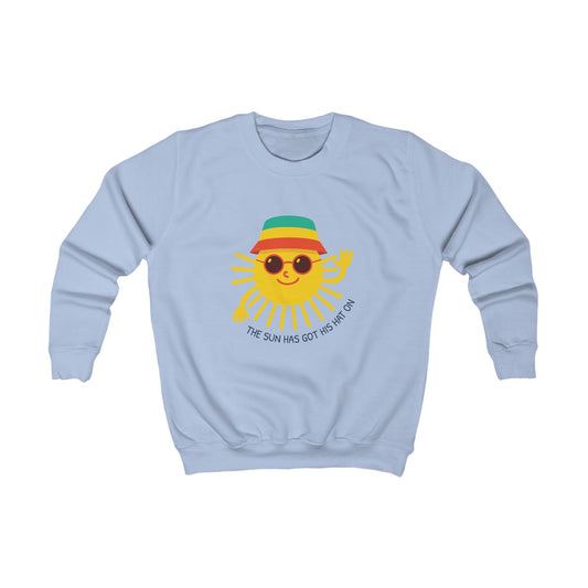 Kids "The Sun Has Got His Hat On" Jumper — Welsh Bucket Hat Design