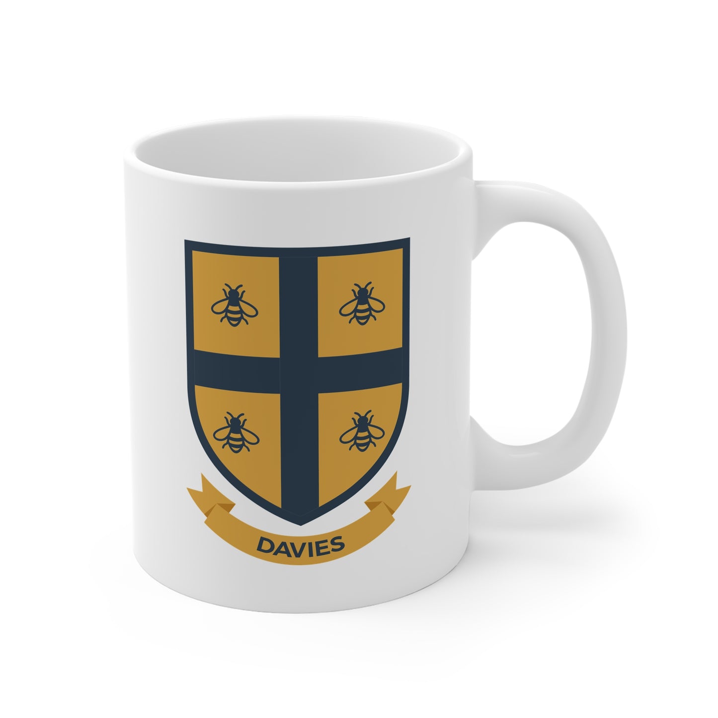 Davies Family Shield Mug - Welsh Heraldry